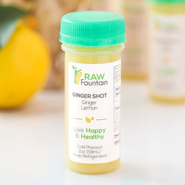 Raw Fountain Ginger Lemon Shot